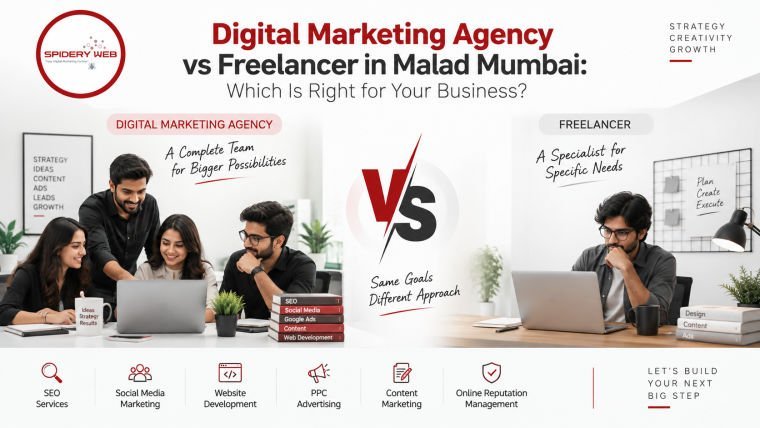 Digital Marketing Agency in Malad Mumbai vs Freelancer: What Should Your Business Choose?