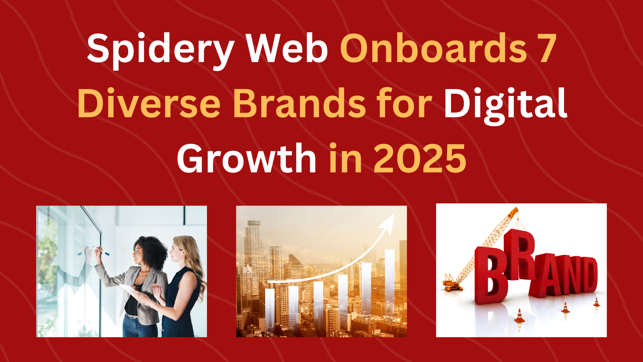 Spidery Web onboarding diverse brands for digital growth in 2025.