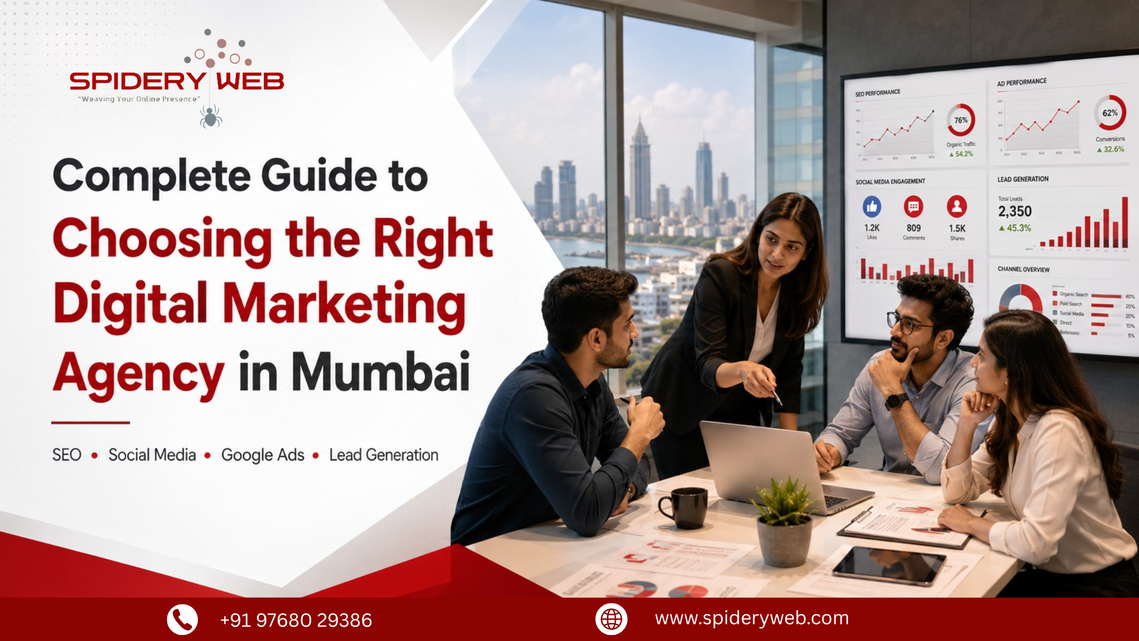 Digital Marketing Agency in Mumbai - Spidery web Agency