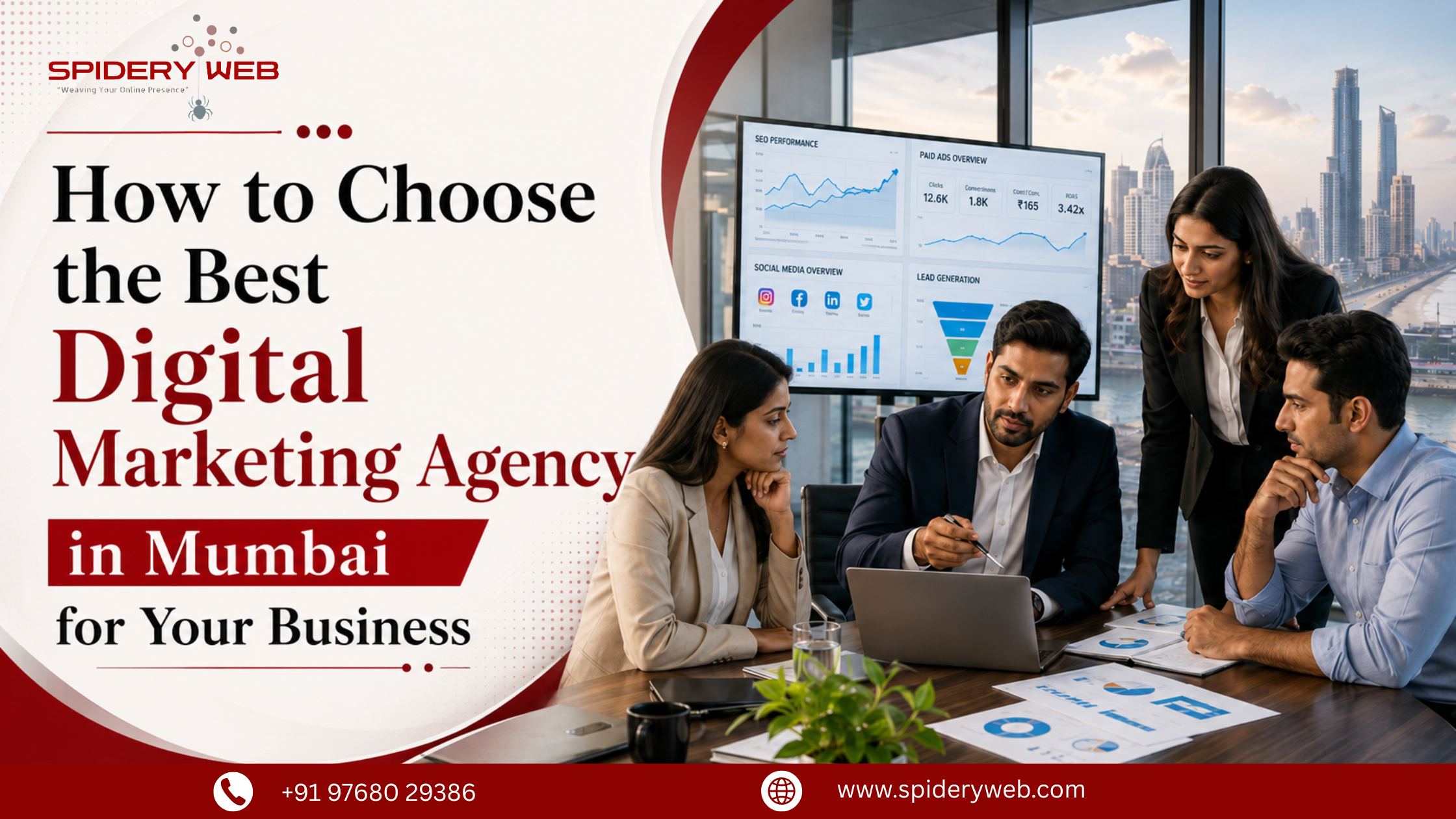 digital marketing agency in mumbai - Spidery Web Agency