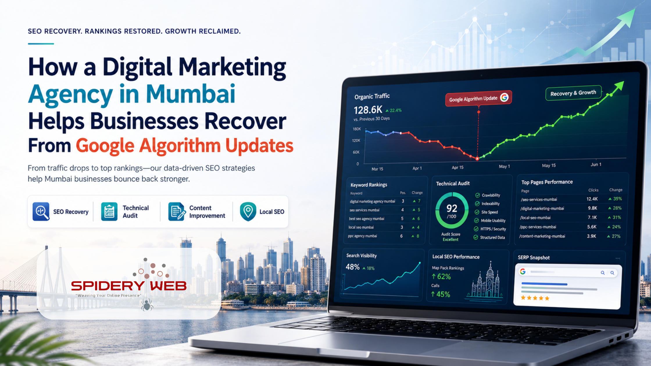 Digital Marketing Agency in mumbai | Spidery Web Agency