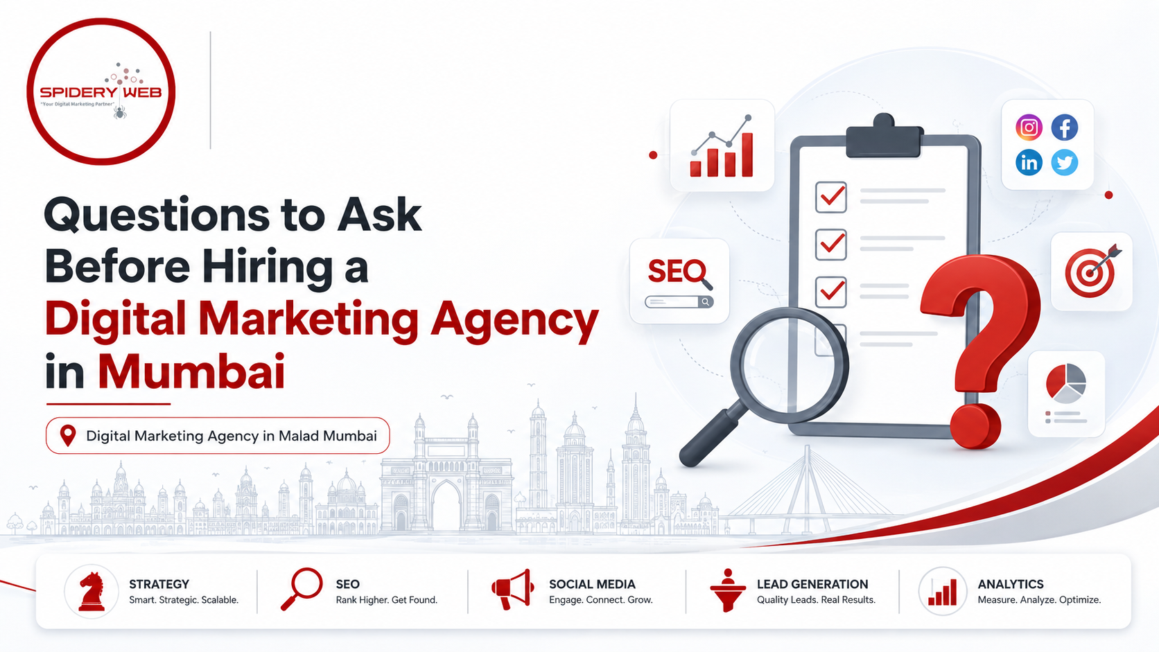 digital marketing agency in malad | spidery web agency